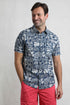 WeirdFish Faraway Organic Short Sleeve Shirt